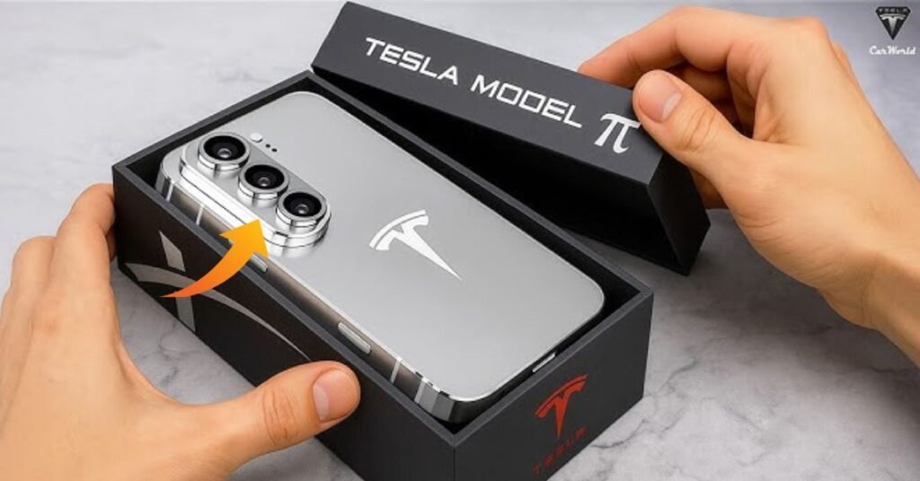 Tesla Phone Sneak Peek 5G