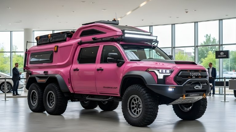 2026 Toyota 6×6 Hybrid Camper